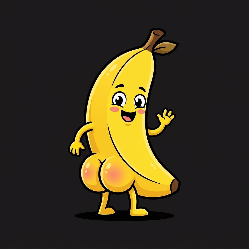 Røvbananen vinker